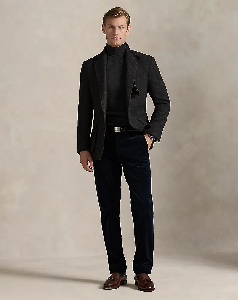 Straight Fit Stretch Corduroy Pant