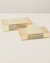 Luke Brass-Plated Box