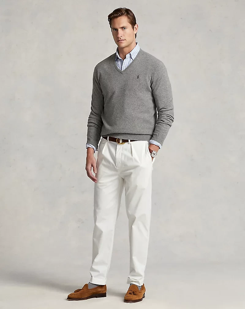 Wool V-Neck Sweater