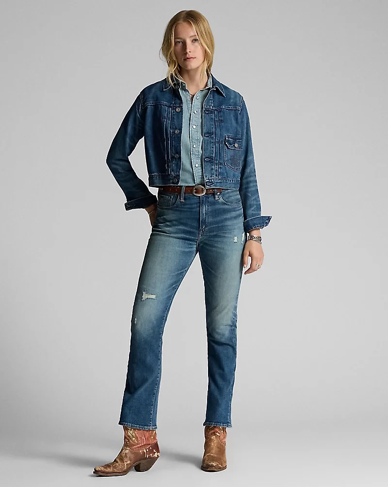Cropped Denim Jacket