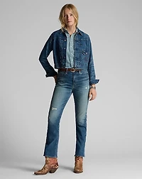 Cropped Denim Jacket
