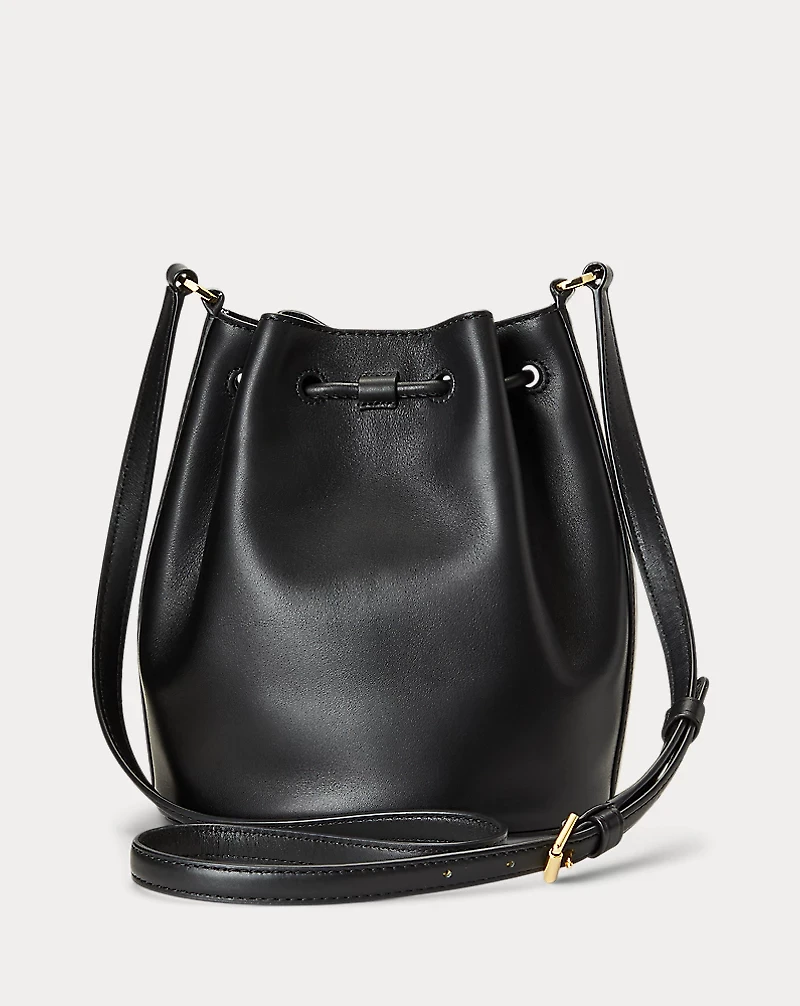 Leather Medium Andie Drawstring Bag