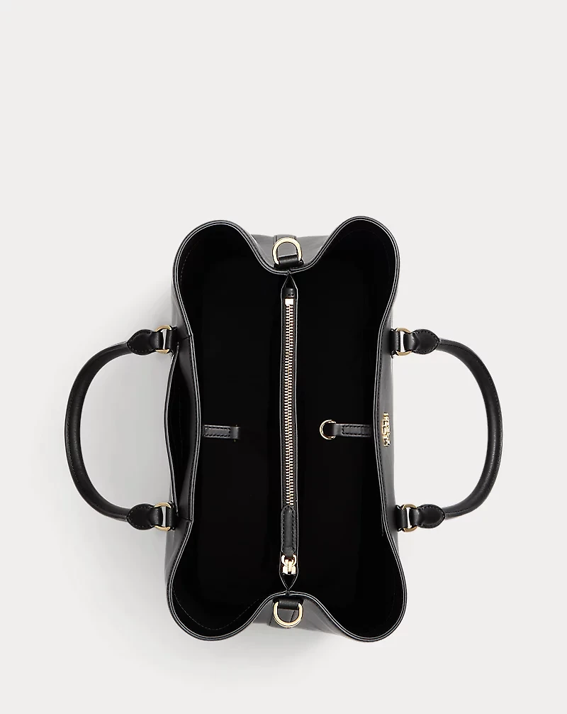 Leather Large Marcy Satchel