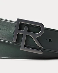 RL-Buckle Leather Belt