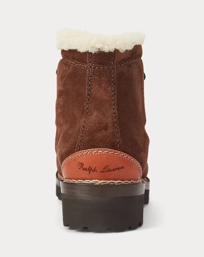 Darrow Shearling-Lined Calf-Suede Boot