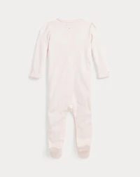Floral Organic Cotton Interlock Coverall