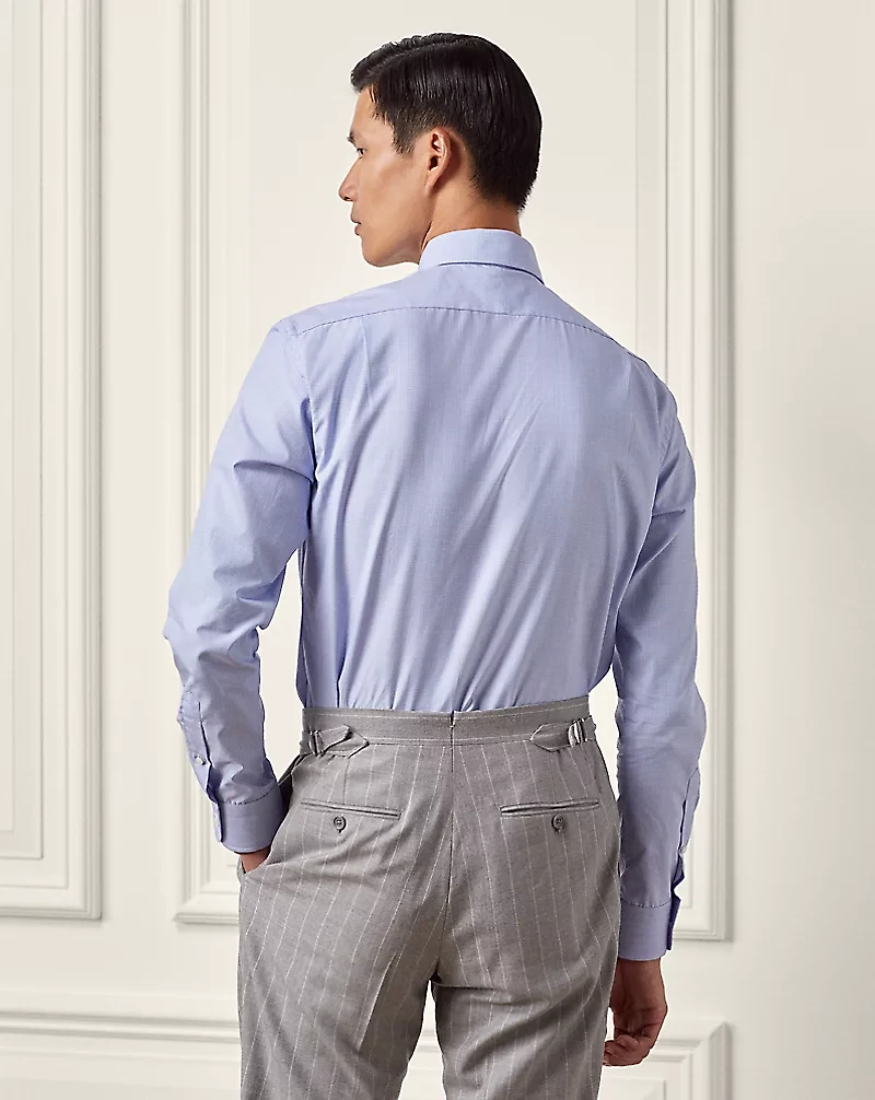 Glen Plaid Twill Shirt