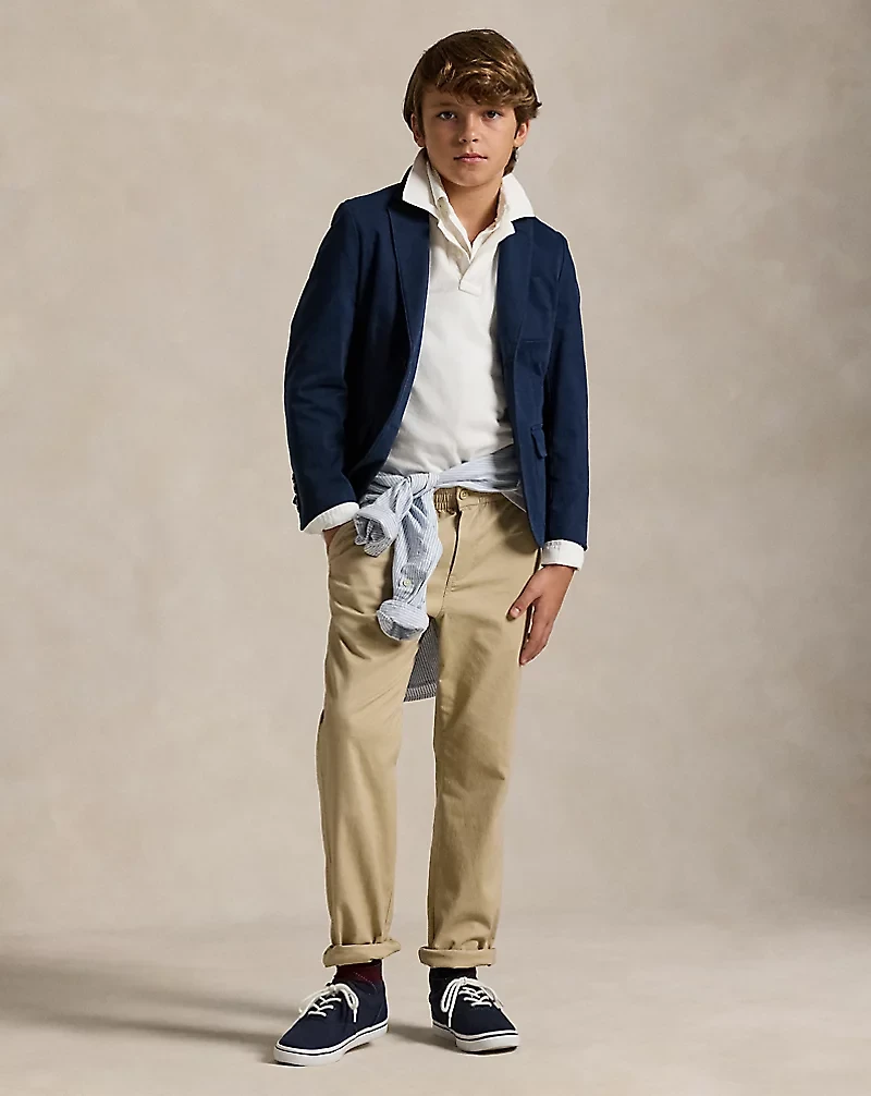 Stretch Chino Suit Jacket