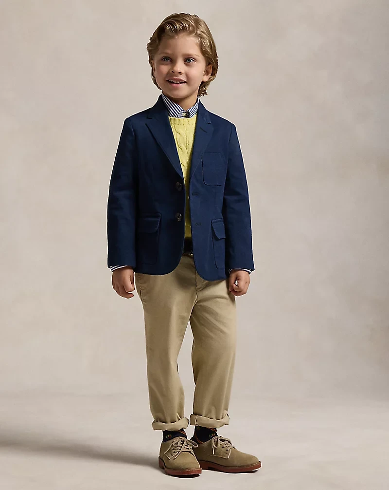 Stretch Chino Suit Jacket
