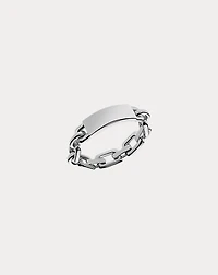 Sterling Silver ID Ring