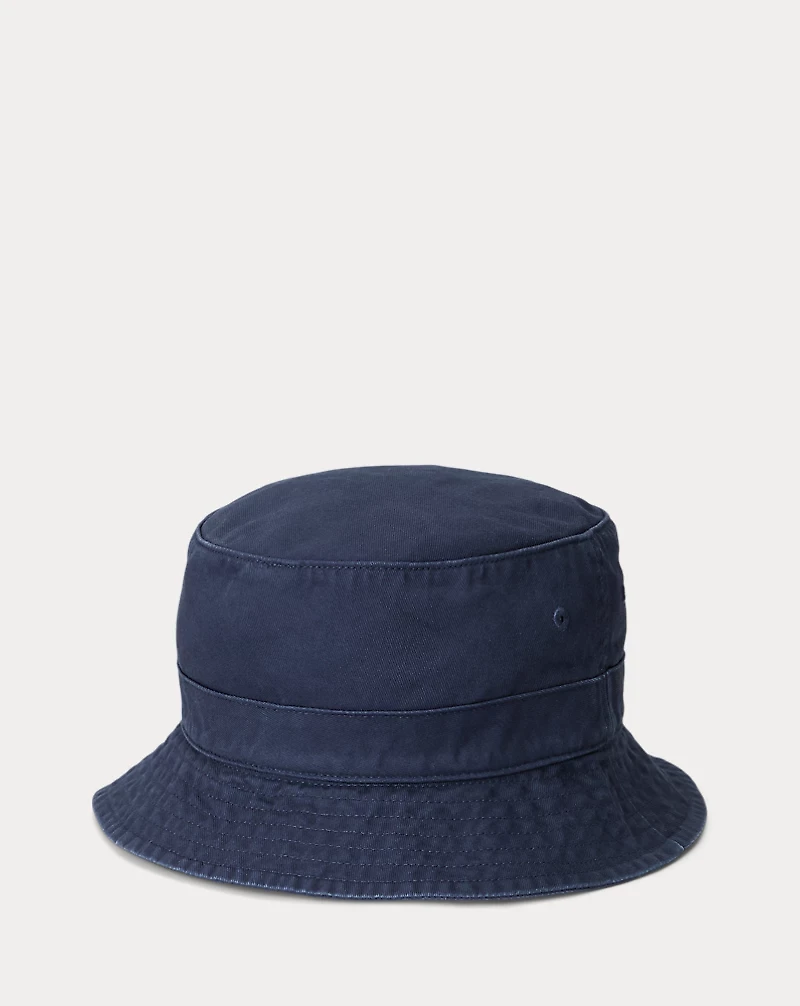 Polo Bear Twill Bucket Hat