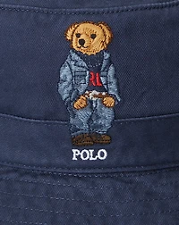 Polo Bear Twill Bucket Hat