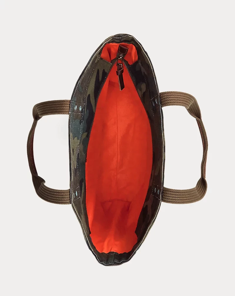 Canvas Camo Tote