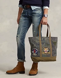 Canvas Camo Tote
