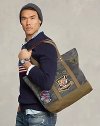 Canvas Camo Tote