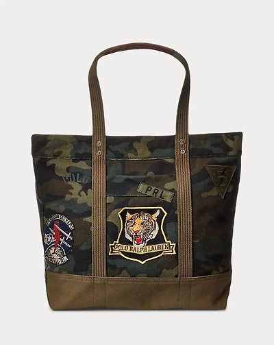 Canvas Camo Tote