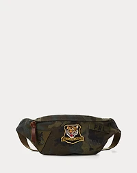 Tiger-Patch Camo Canvas Waistpack