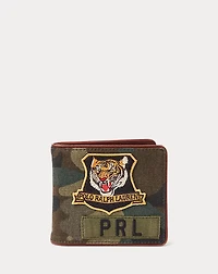 Tiger-Patch Camo Billfold Wallet