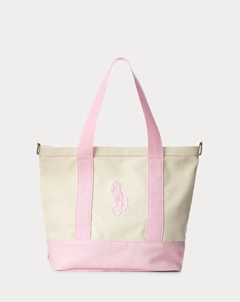 Big Pony Cotton Canvas Tote