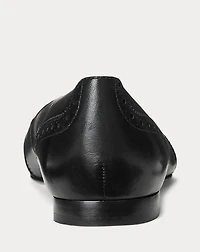 Loraine Burnished Leather Ballet Flat