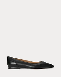 Loraine Burnished Leather Ballet Flat