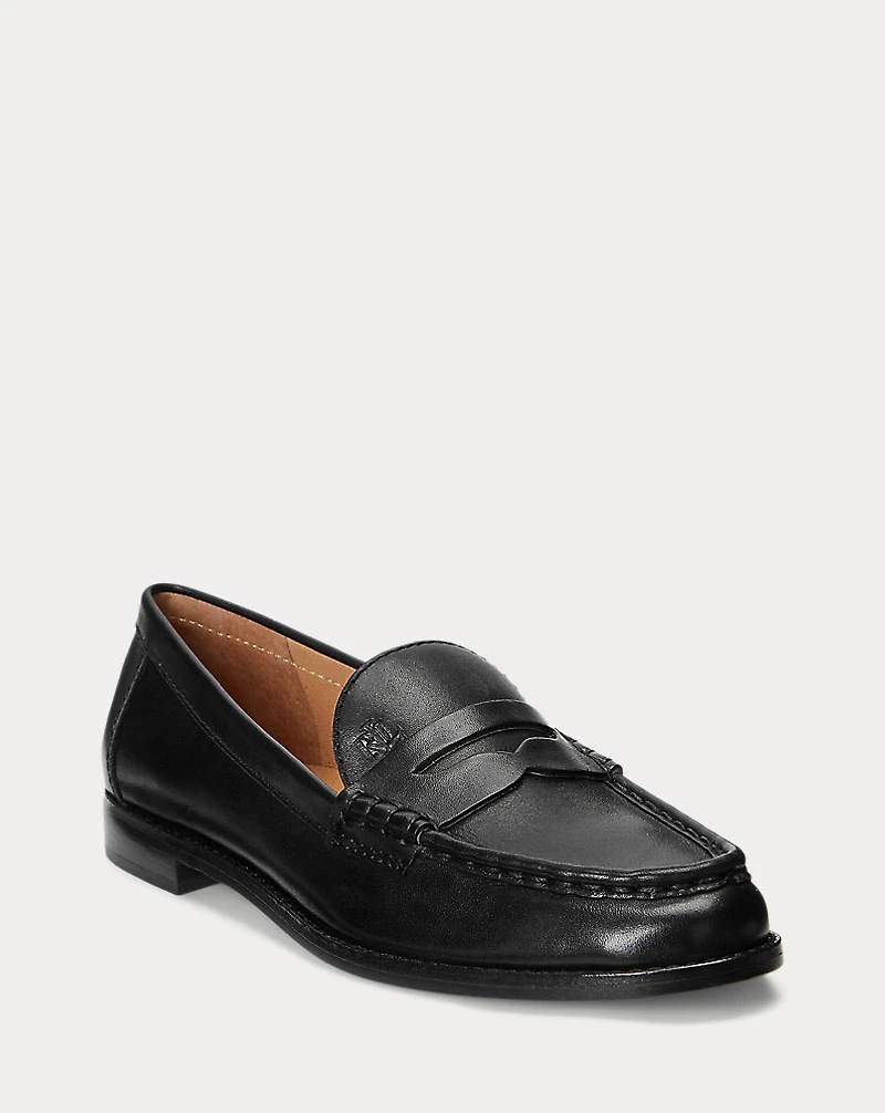 Wynnie Burnished Leather Loafer
