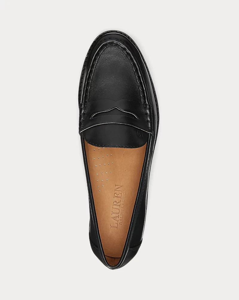 Wynnie Burnished Leather Loafer