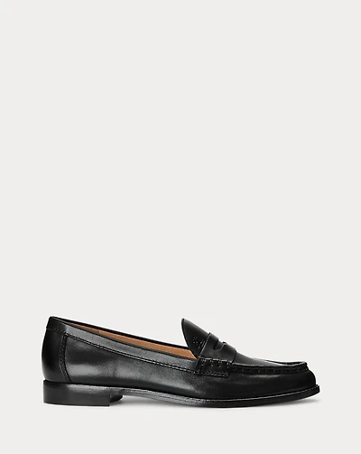Wynnie Burnished Leather Loafer