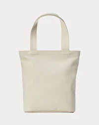Polo Bear Cotton Canvas Tote