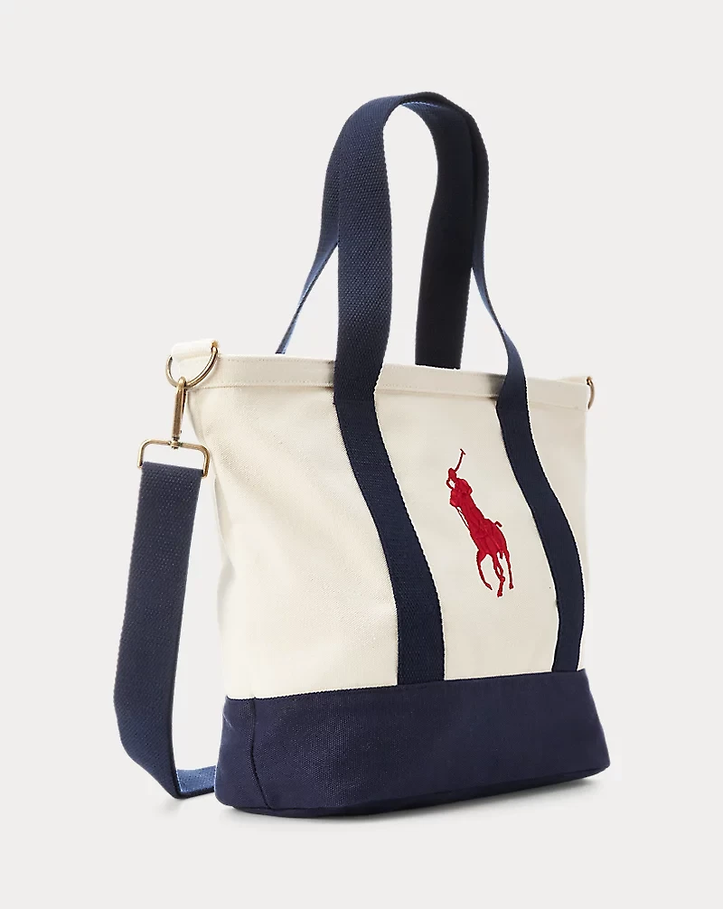 Big Pony Cotton Canvas Tote