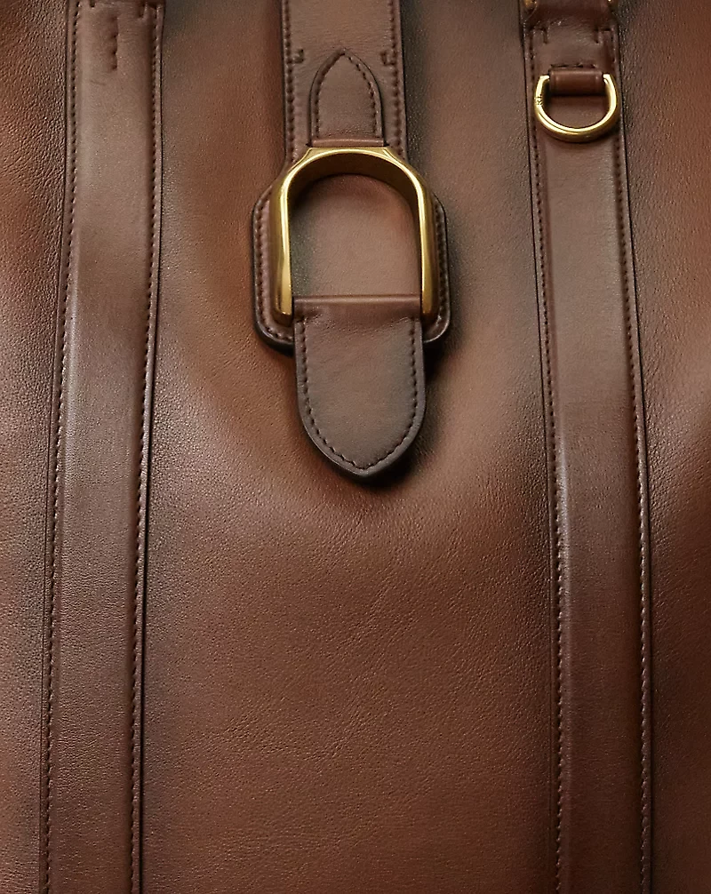 Welington Burnished Calfskin Tote