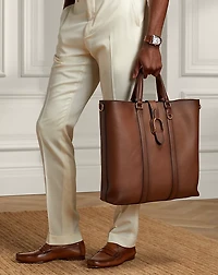 Welington Burnished Calfskin Tote
