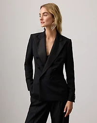 Callahan Wool Barathea Tuxedo Jacket