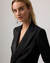 Callahan Wool Barathea Tuxedo Jacket