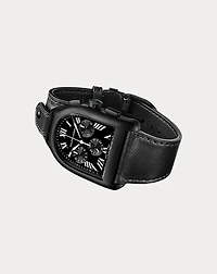 Stirrup Large Chronograph PVD Black Dial