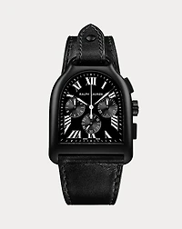 Stirrup Large Chronograph PVD Black Dial