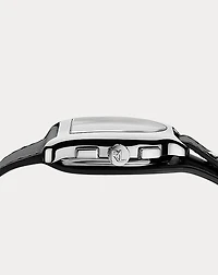 Large Chronograph Steel White Dial