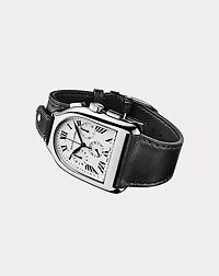 Large Chronograph Steel White Dial
