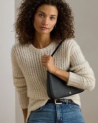 Crosshatch Leather Medium Danni Bag