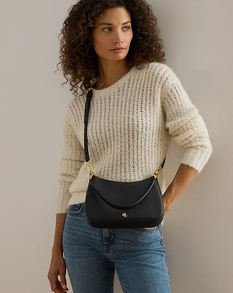 Crosshatch Leather Medium Danni Bag