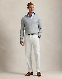 Cotton V-Neck Sweater