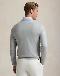 Cotton V-Neck Sweater