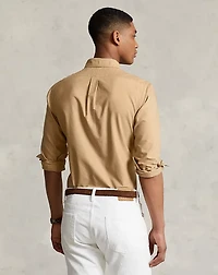Slim Fit Garment-Dyed Oxford Shirt