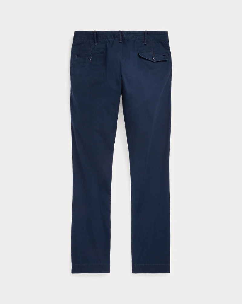 Slim Fit Herringbone Twill Pant