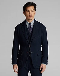 Unconstructed Herringbone Sport Coat