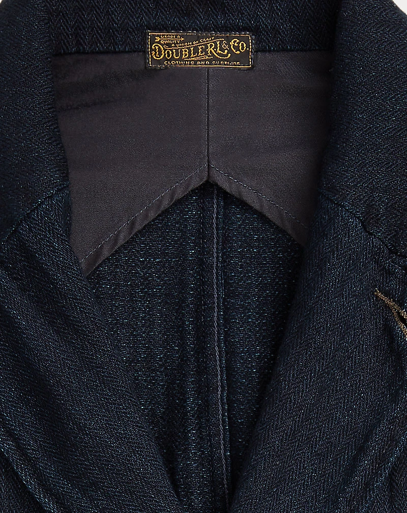 Unconstructed Herringbone Sport Coat