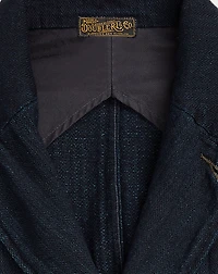 Unconstructed Herringbone Sport Coat