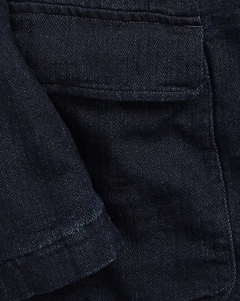 Unconstructed Herringbone Sport Coat