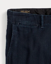Indigo Herringbone Officer’s Pant