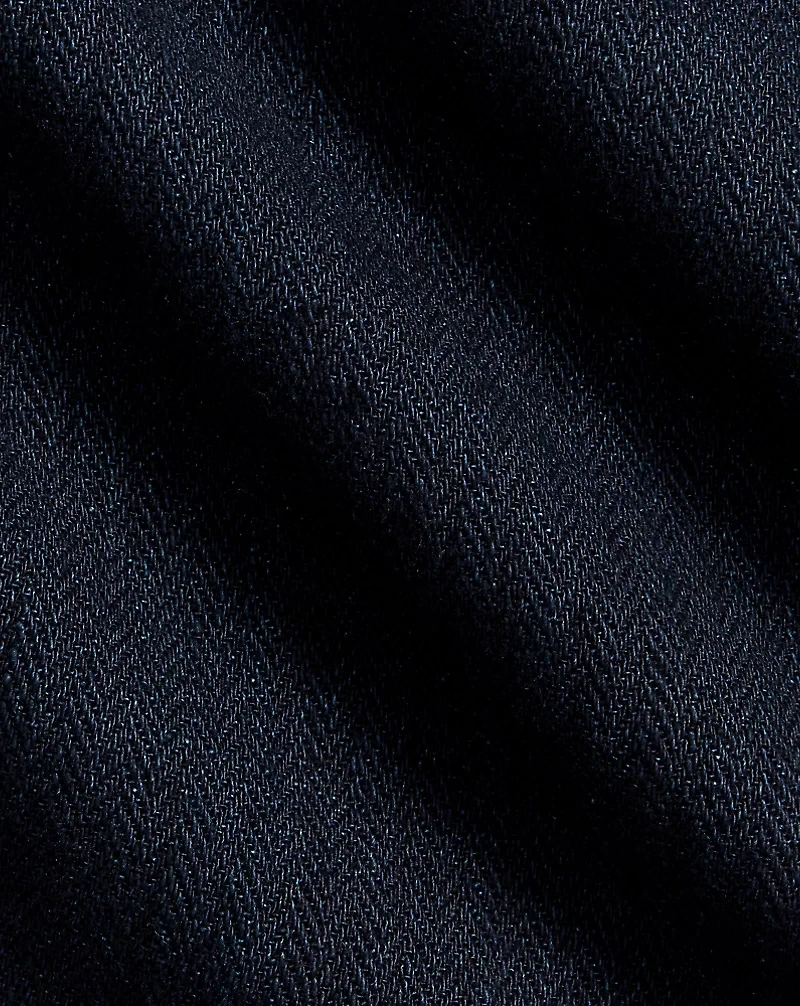 Indigo Herringbone Officer’s Pant